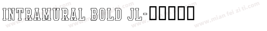 Intramural Bold JL字体转换